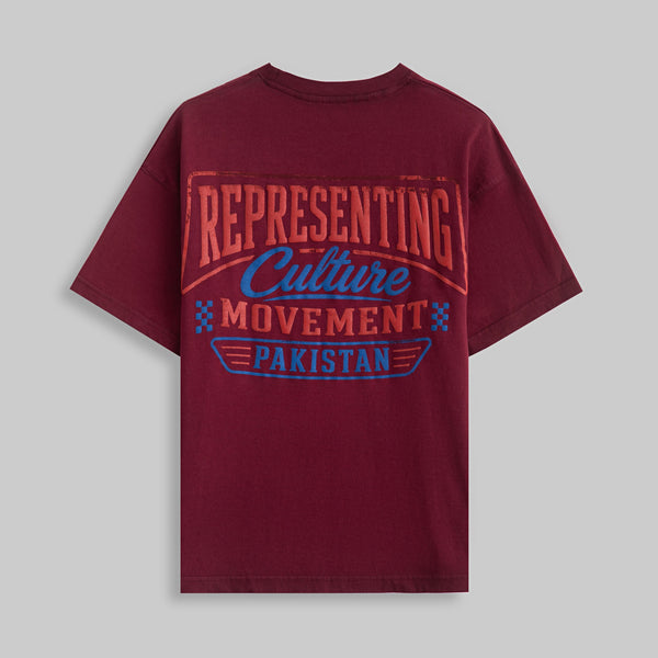 STANDARD CORE TEE MAROON
