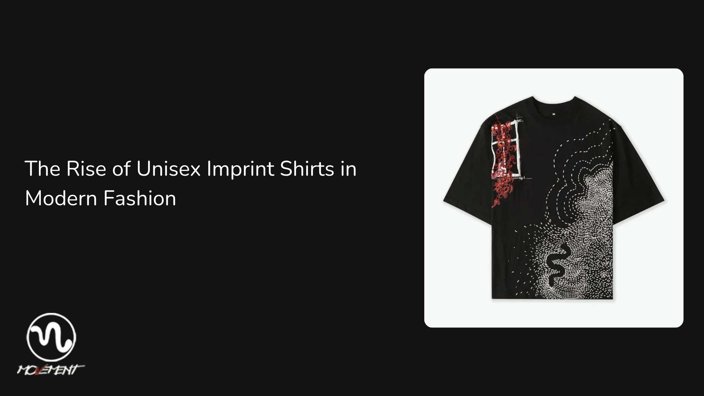 The Rise of Unisex Imprint Shirts in Modern Fashion - Movement Store