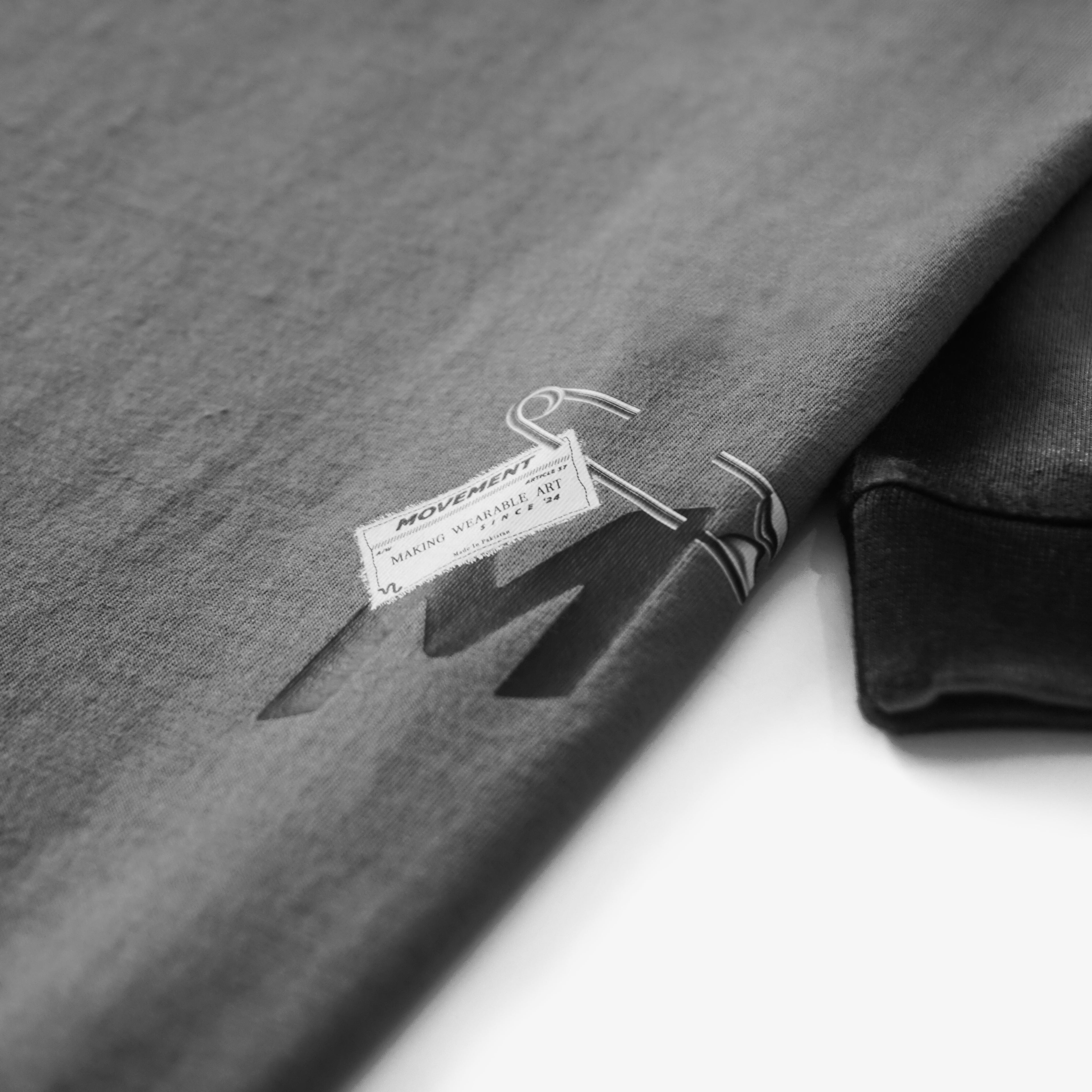 EXODUS Grey Black Tee