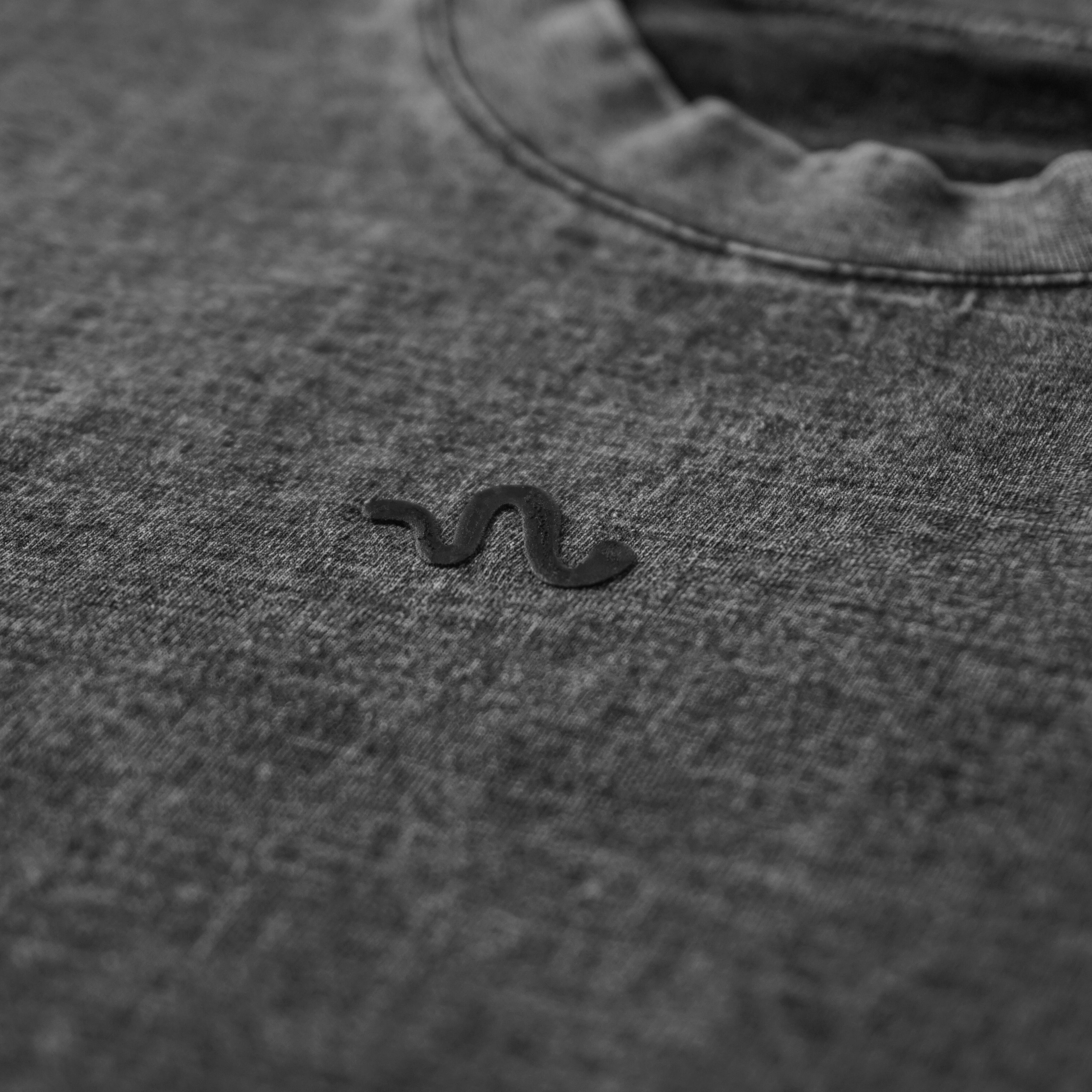 EXODUS Gray Acid Wash Tee