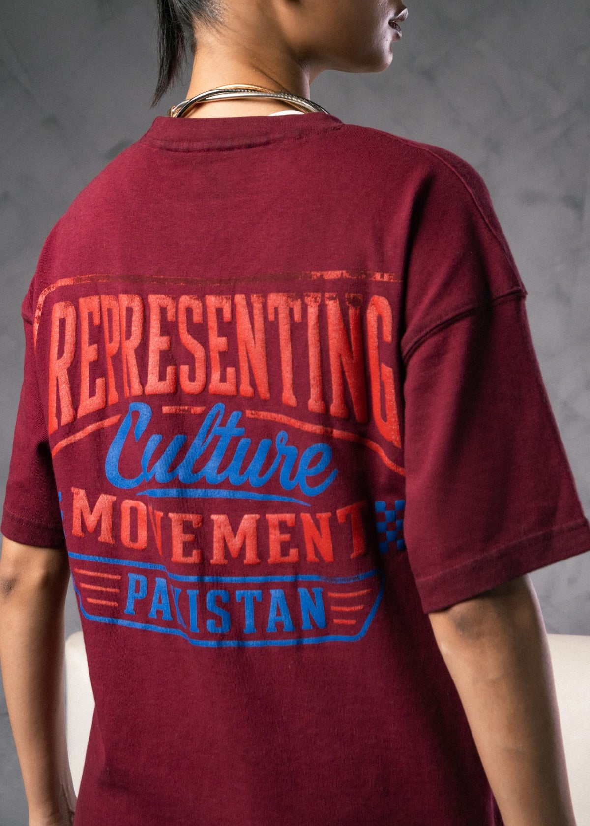 STANDARD CORE TEE MAROON