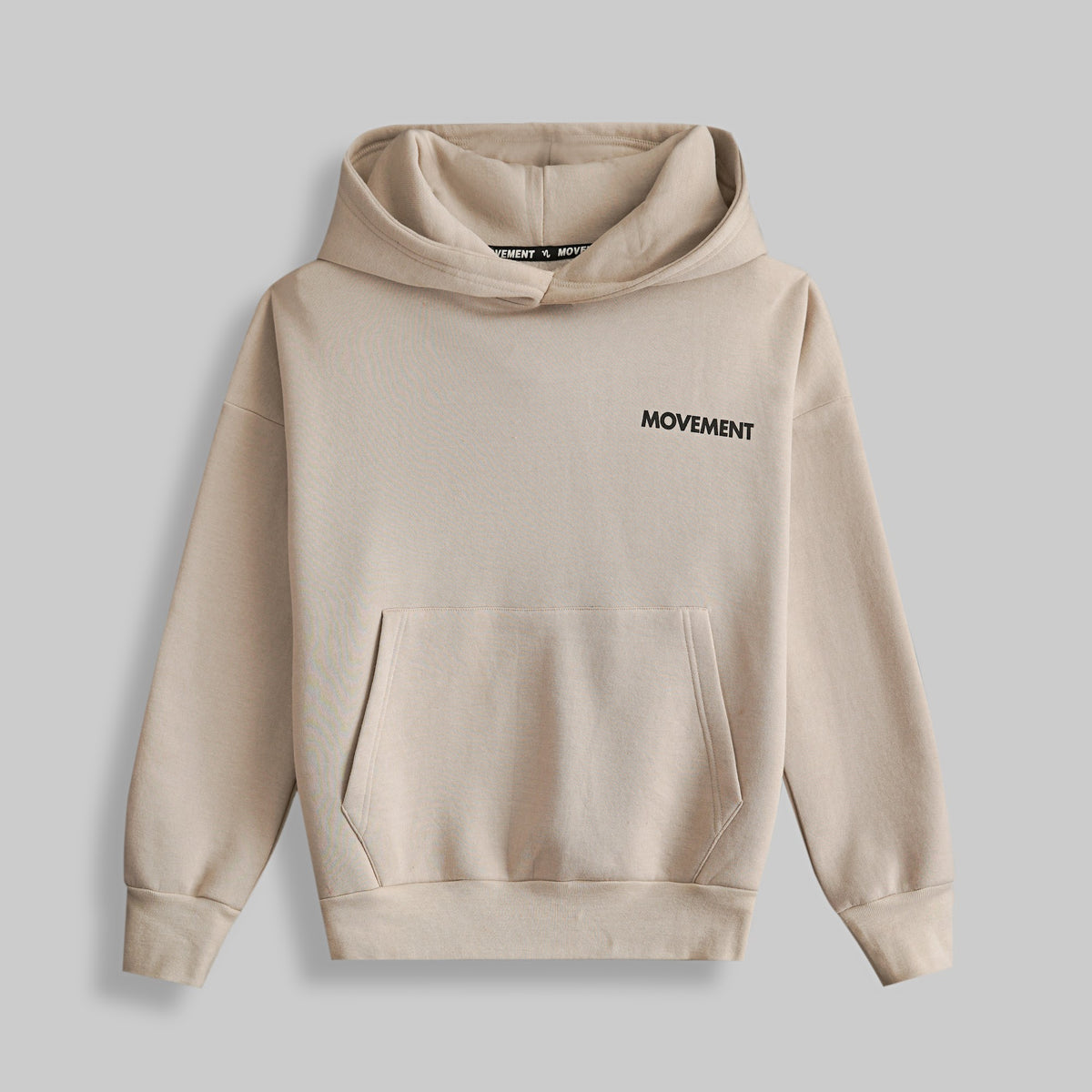 CORE ESSENTIAL HOODIE SAND