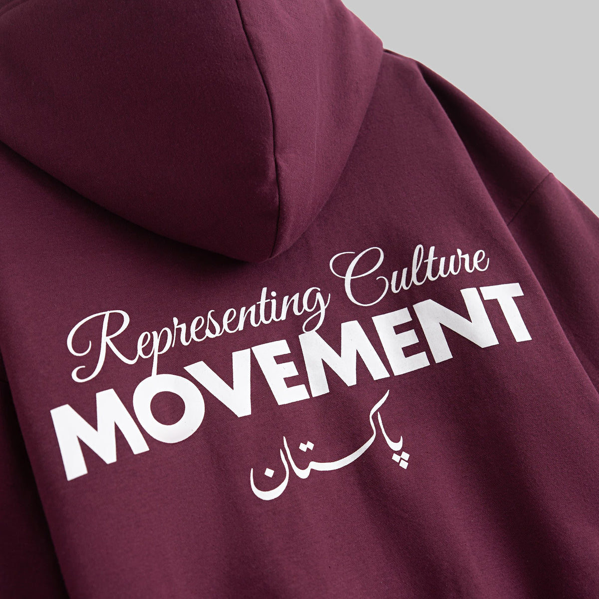 CORE ESSENTIAL HOODIE BURGUNDY