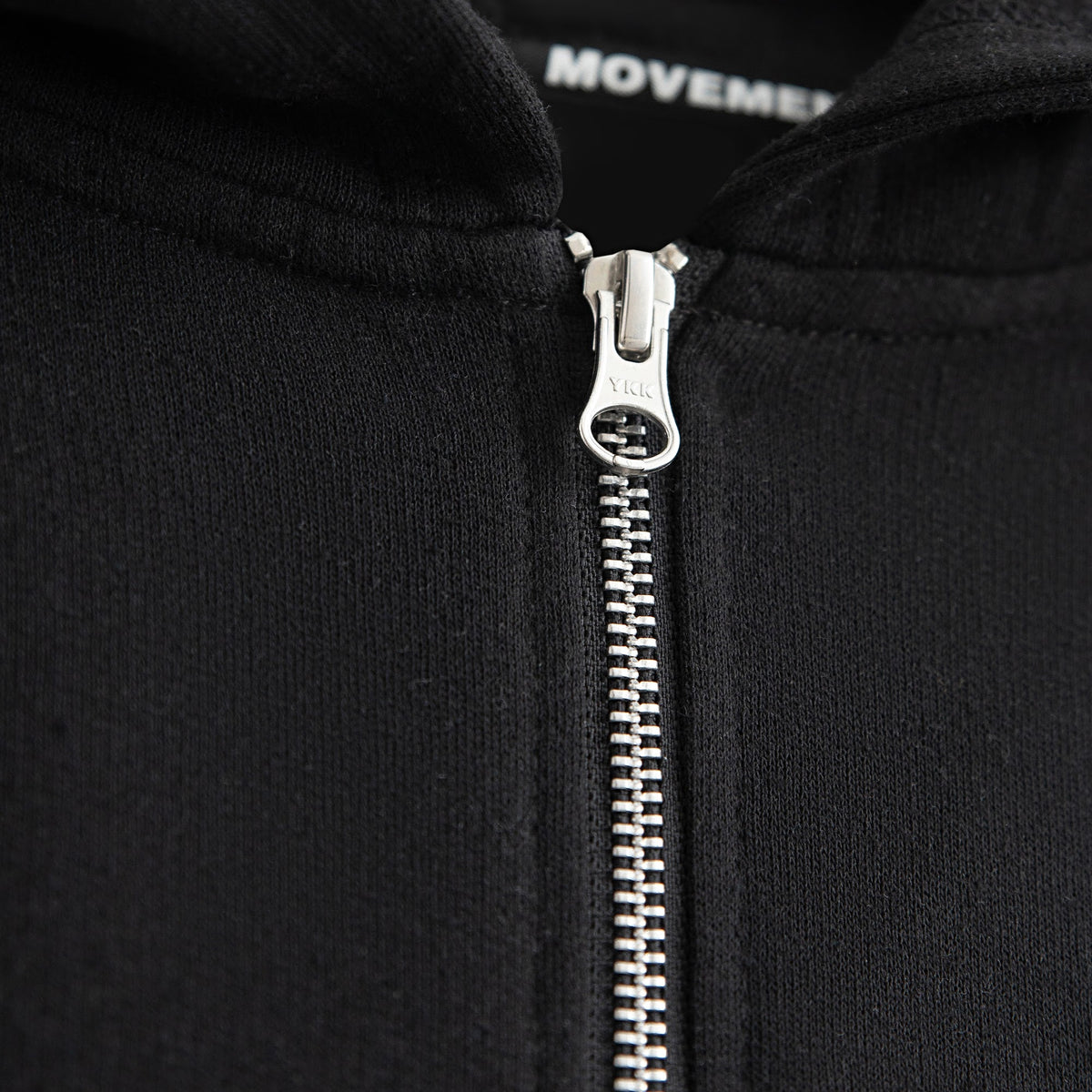 CORE ESSENTIAL FULL-ZIP BLACK