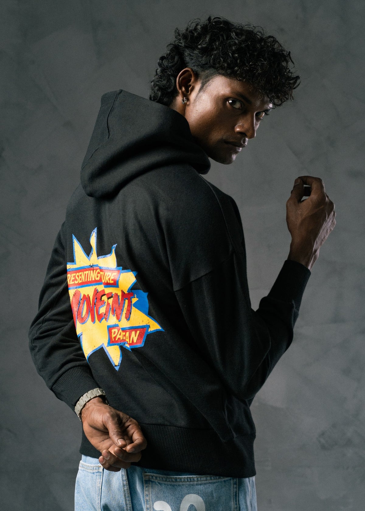 POW Archive Hoodie Black – view 4