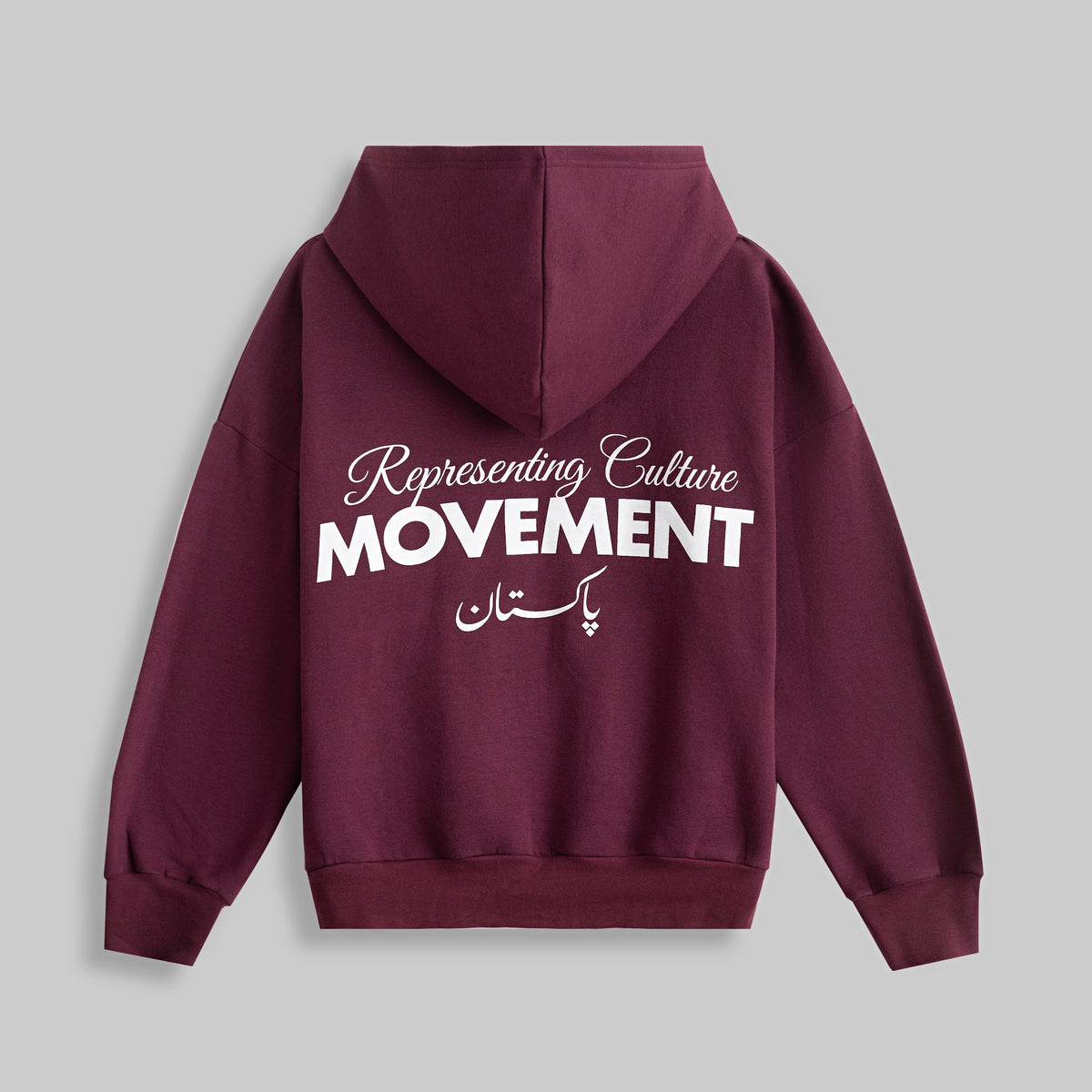 CORE ESSENTIAL HOODIE BURGUNDY