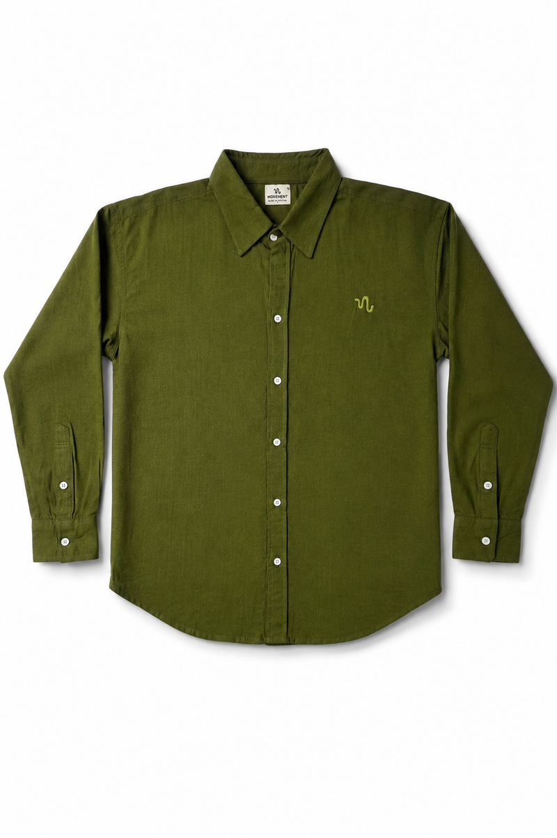 Coastal Breeze Shirt (Dark Green)