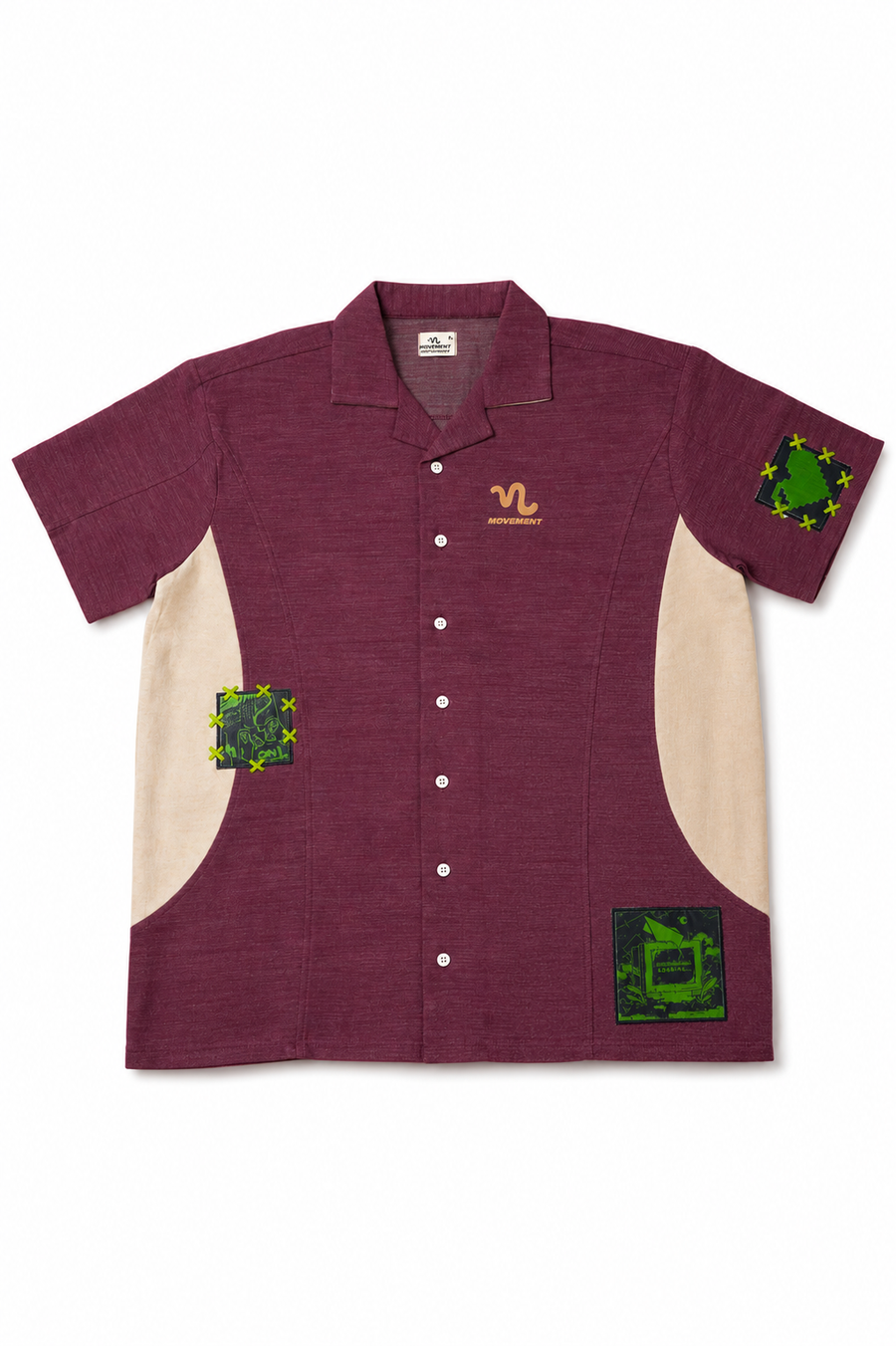 The Glitch Button Up