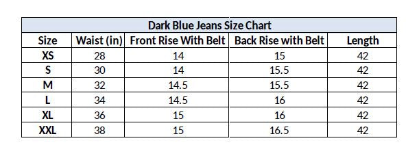 Classic Light Wash Baggy Denim Jeans
