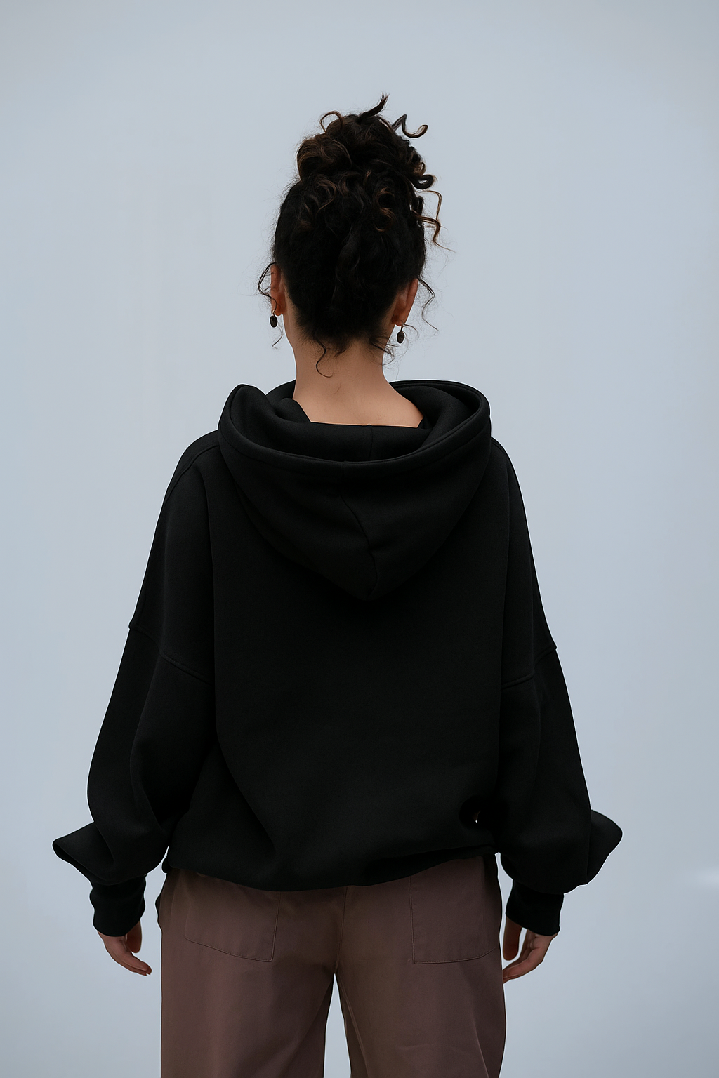 Tehreek — Relaxed Hoodie ( Black)