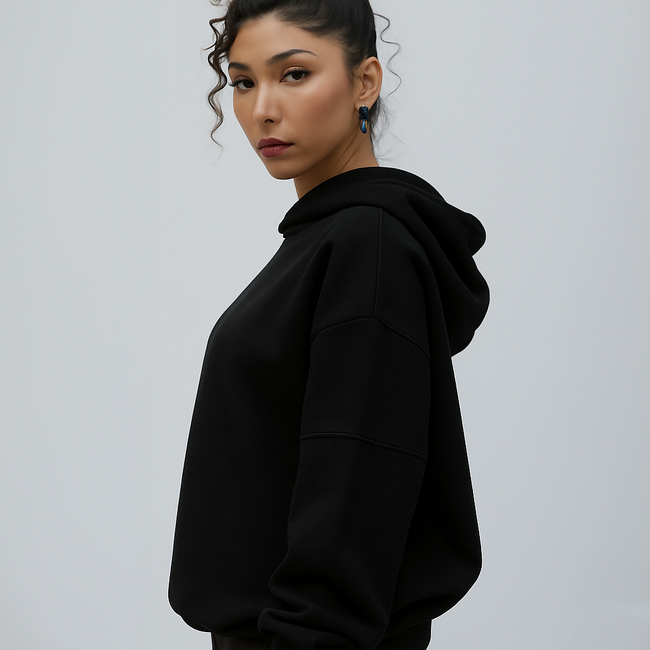 Tehreek — Relaxed Hoodie ( Black)