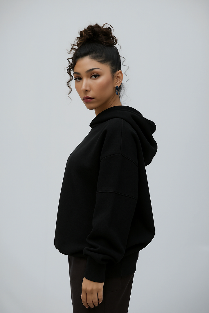 Tehreek — Relaxed Hoodie ( Black)