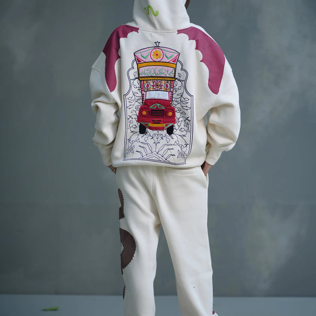 Ivory Garden Hoodie