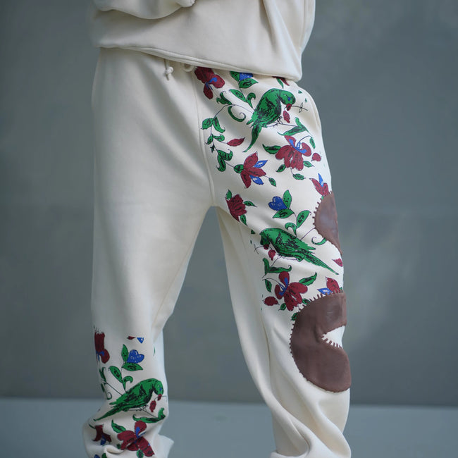 Floral Patch Sweatpants
