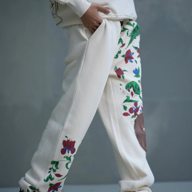 Floral Patch Sweatpants