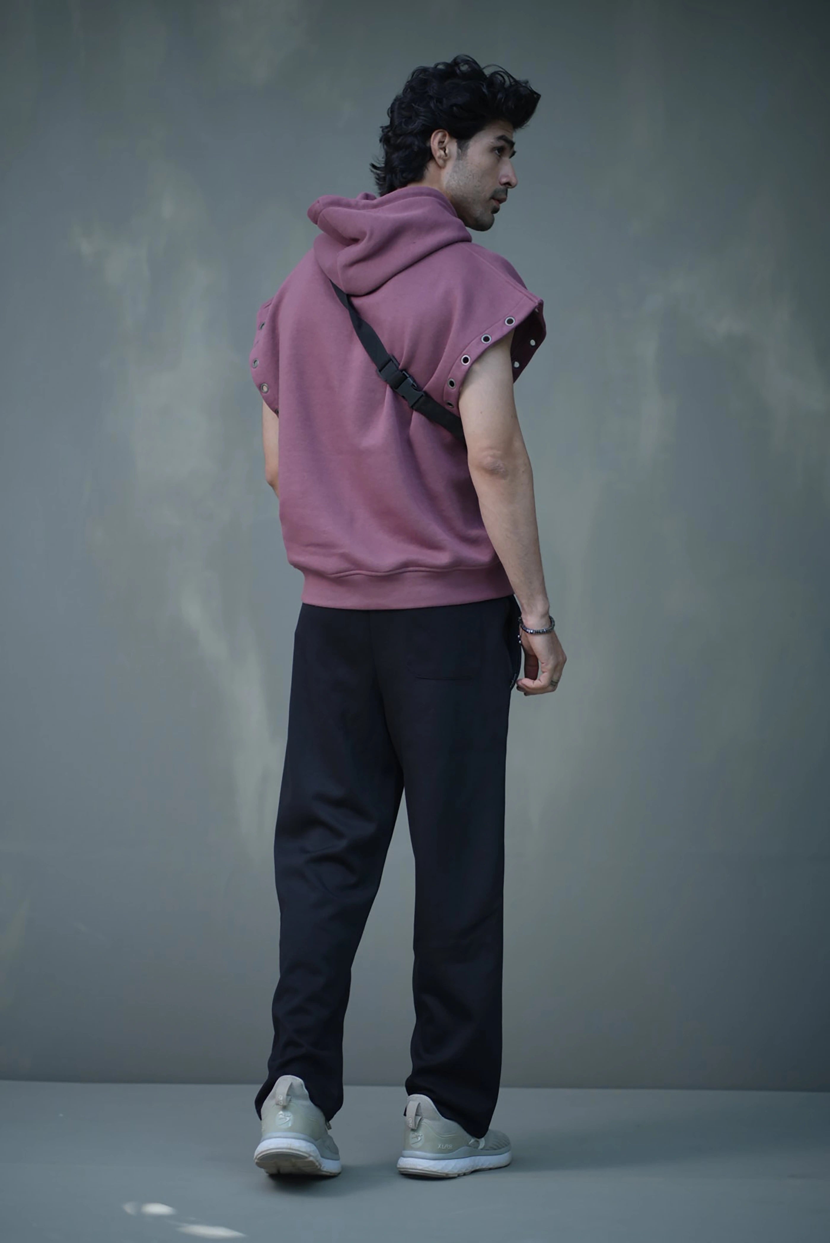 Mauve Modular Hoodie