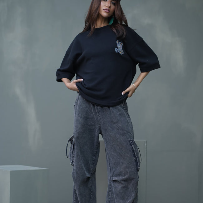 Tehreek — Teddy Tee (Black)