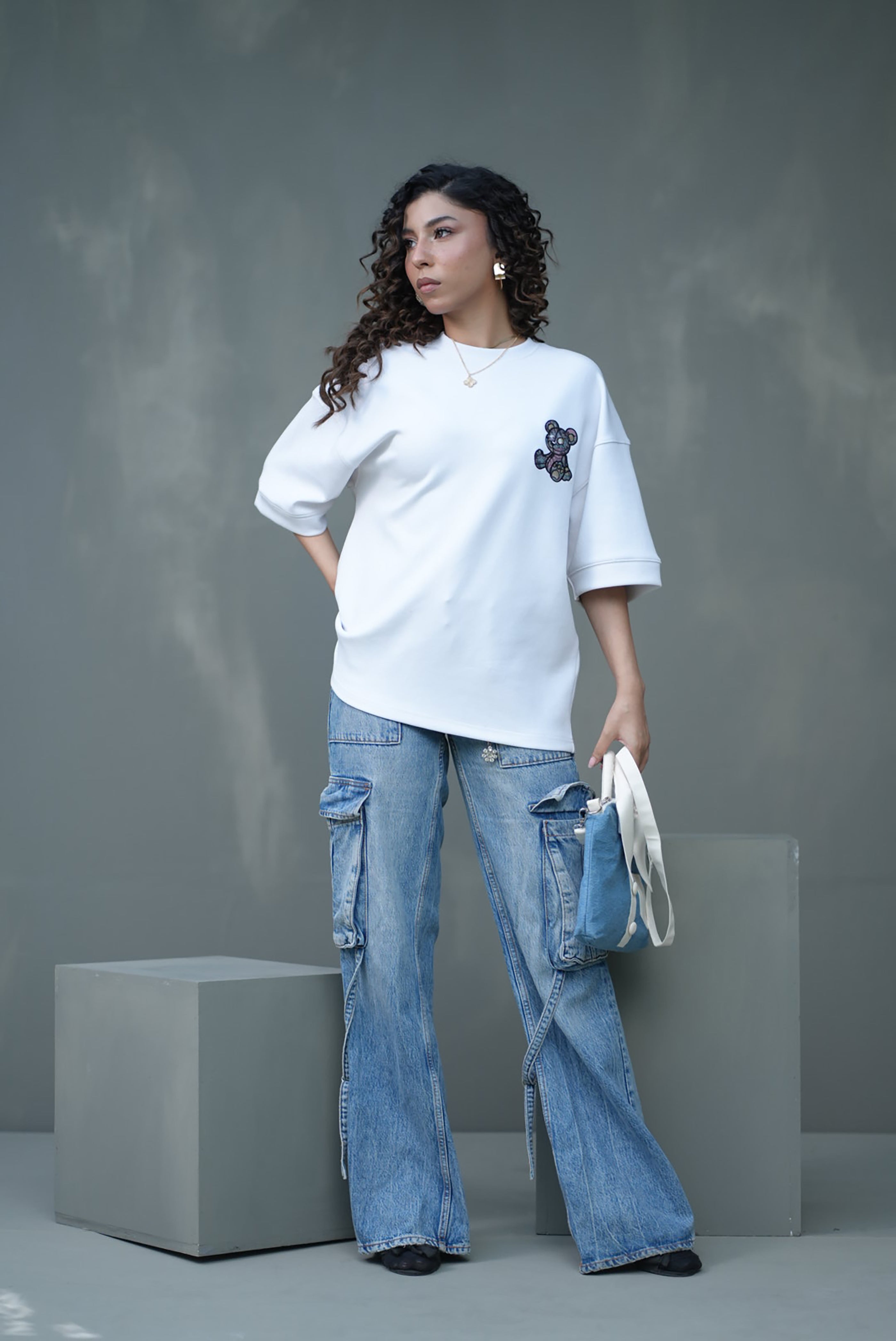 Tehreek — Teddy Tee (white)