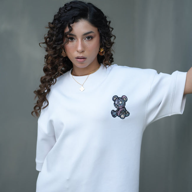Tehreek — Teddy Tee (white)