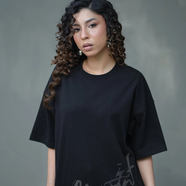 Noir Botanical Tee