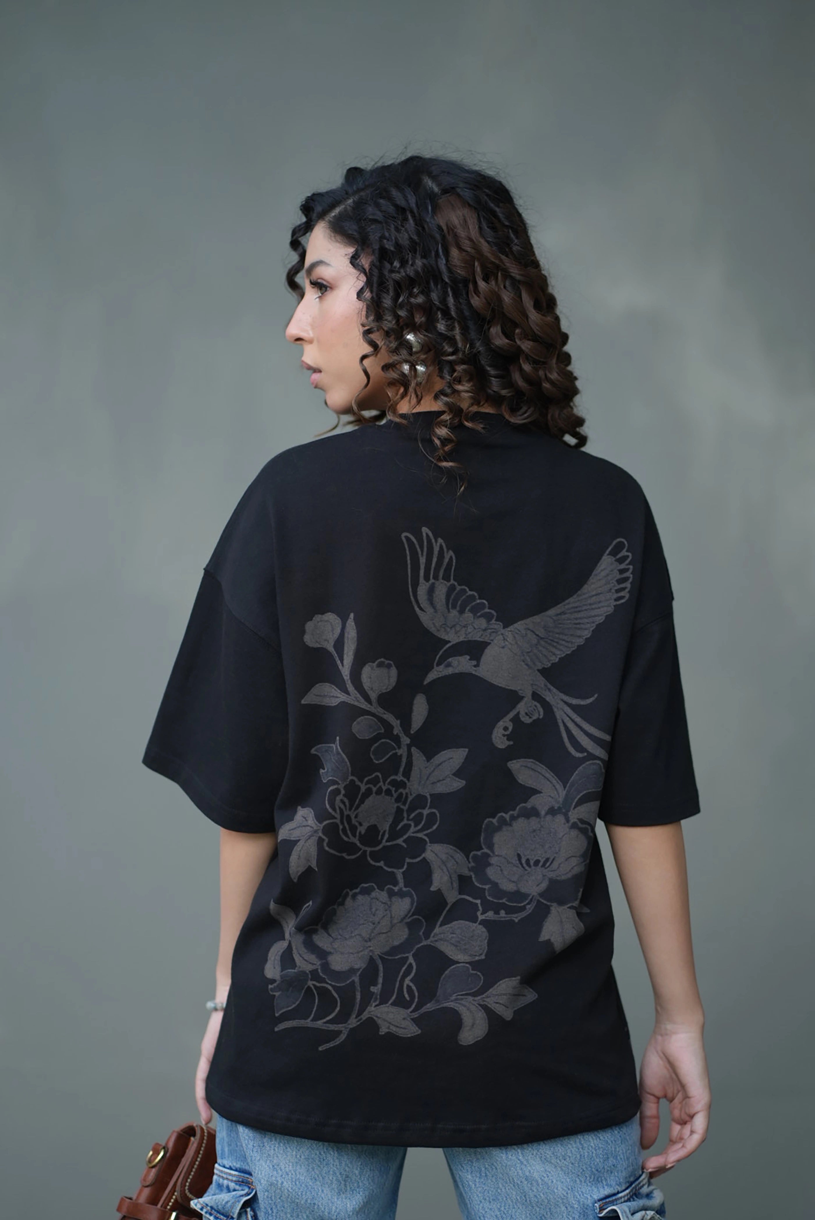 Noir Botanical Tee
