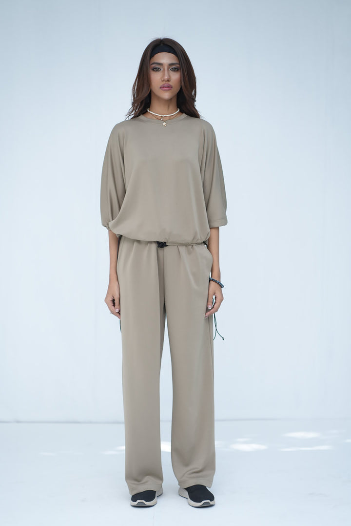 Tehreek — Cord-Set (Beige)