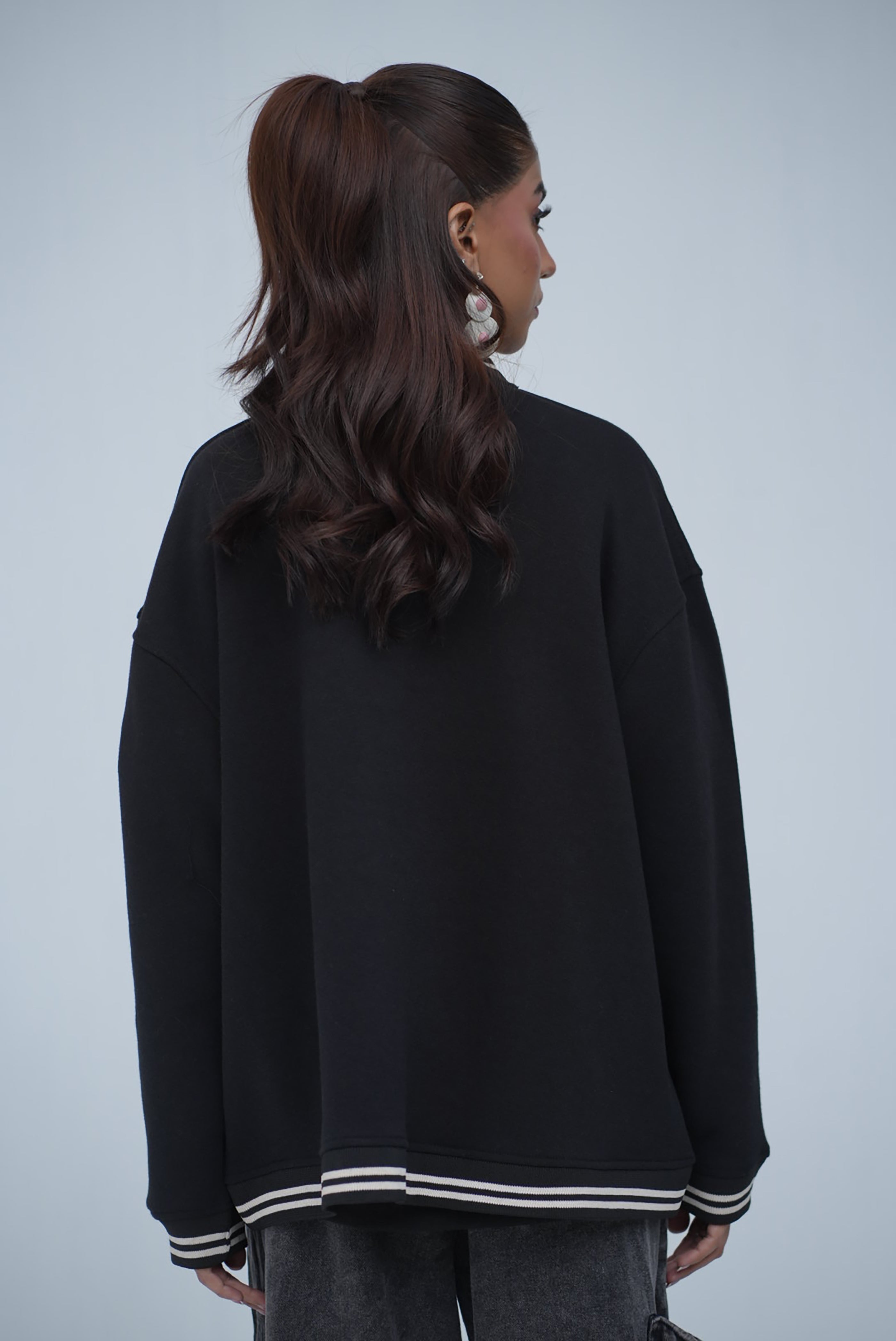 Tehreek Varsity Jacket (Black)