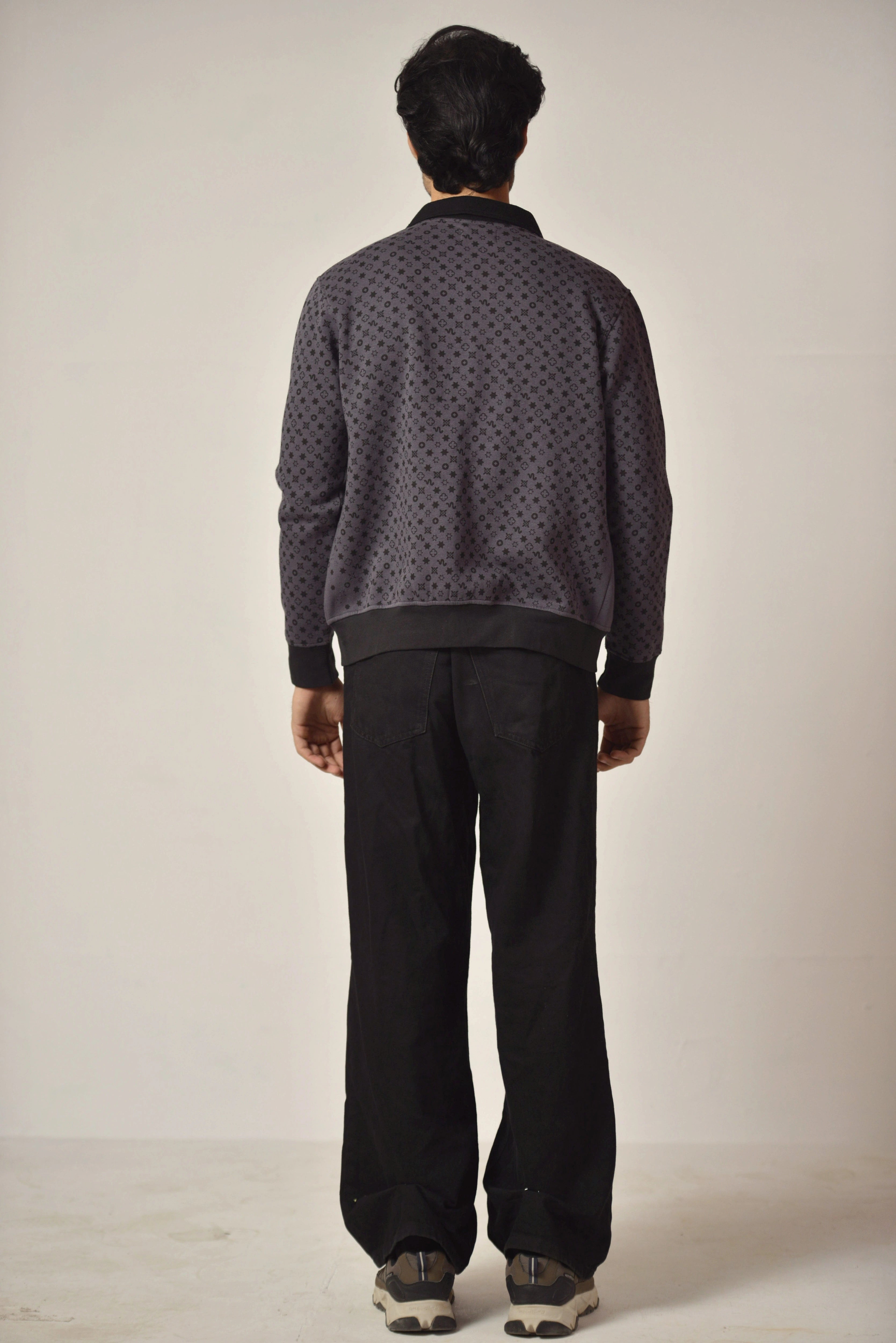 Coded Surface Varsity Jacket