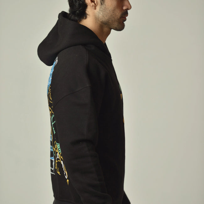 Raw Canvas Hoodie