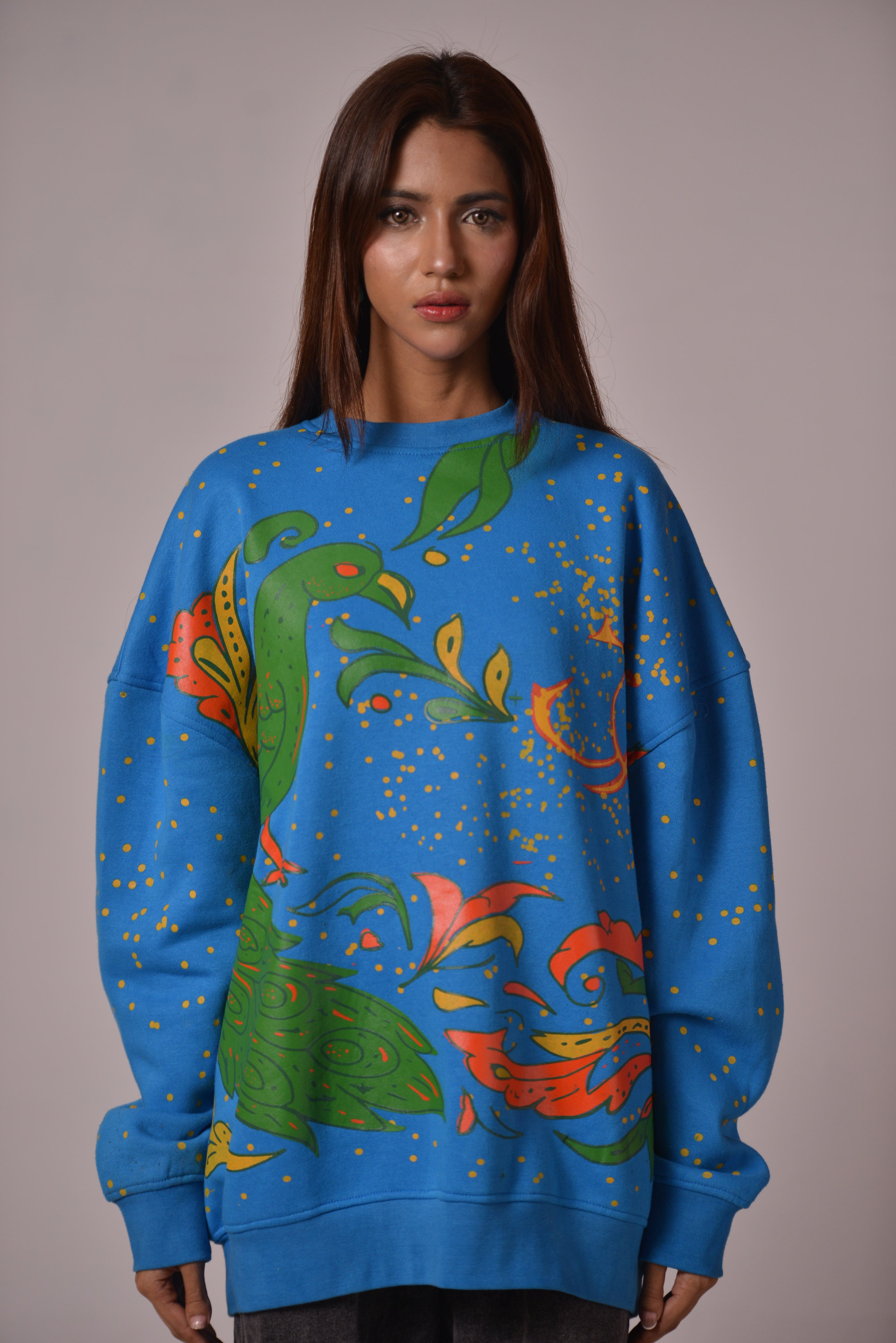 Peacock Atlas Sweat-shirt
