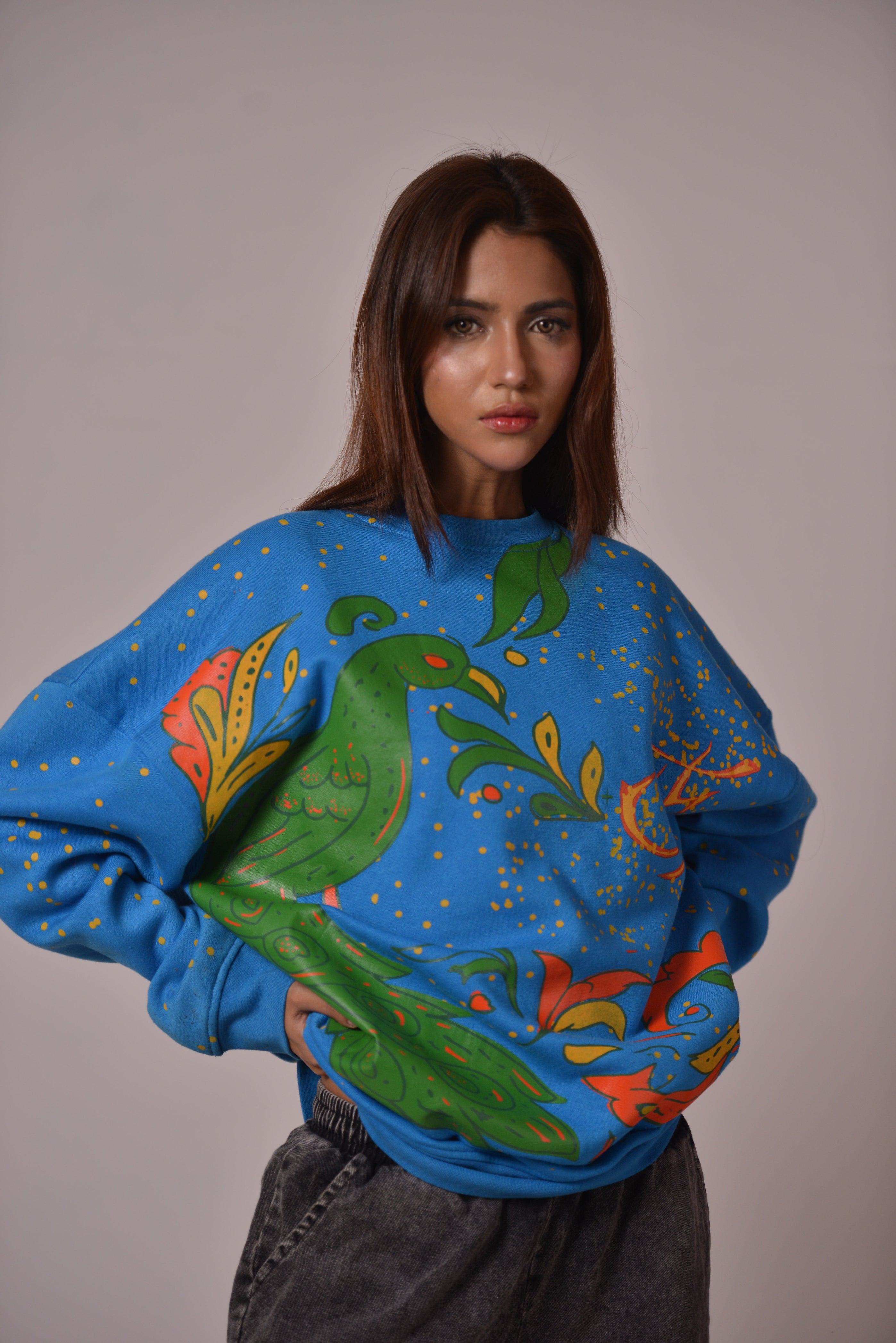Peacock Atlas Sweat-shirt