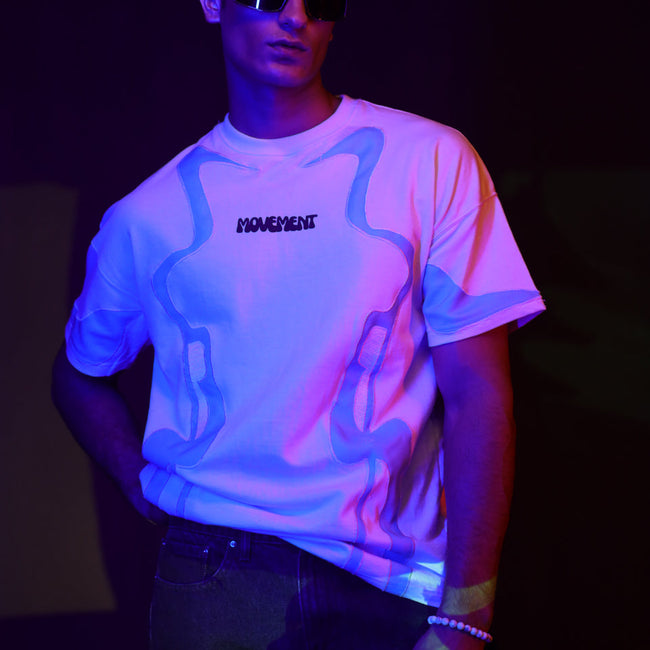 T-05: Blue Applique Tee