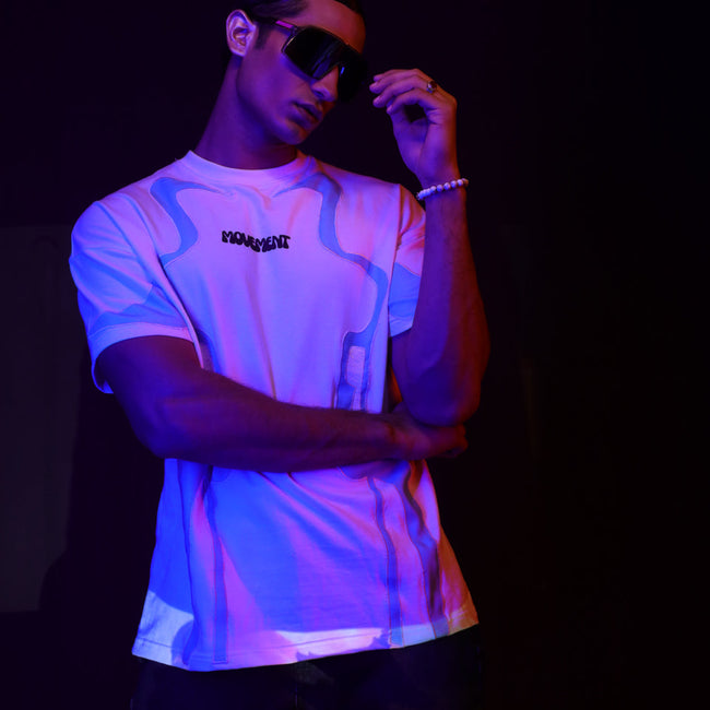 T-05: Blue Applique Tee