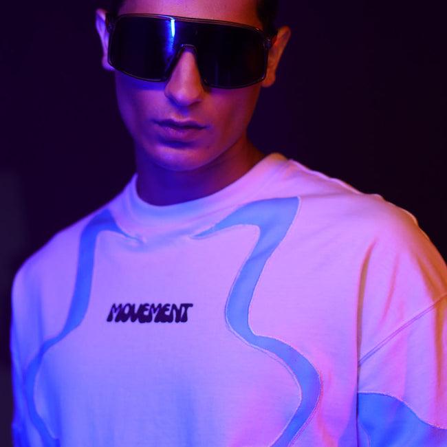 T-05: Blue Applique Tee