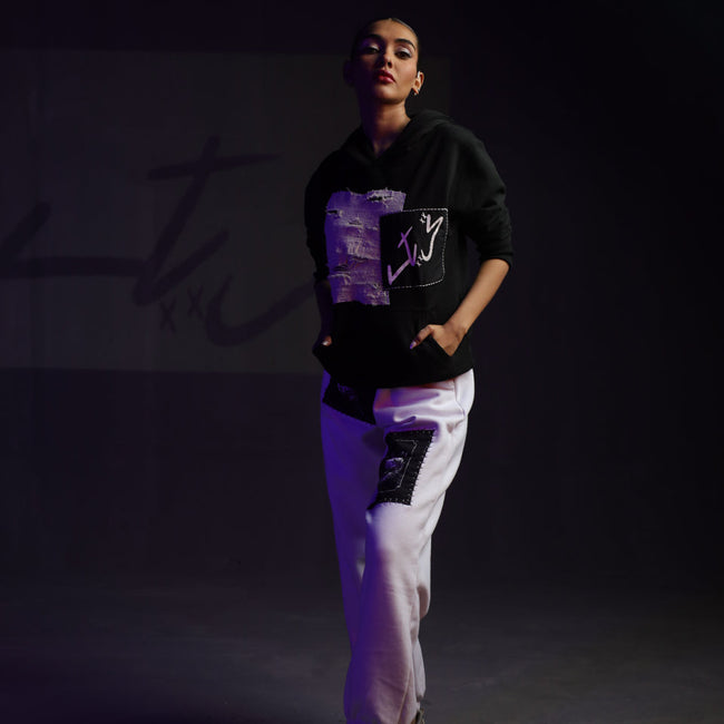 L-01 Shark & Bird - White Lower