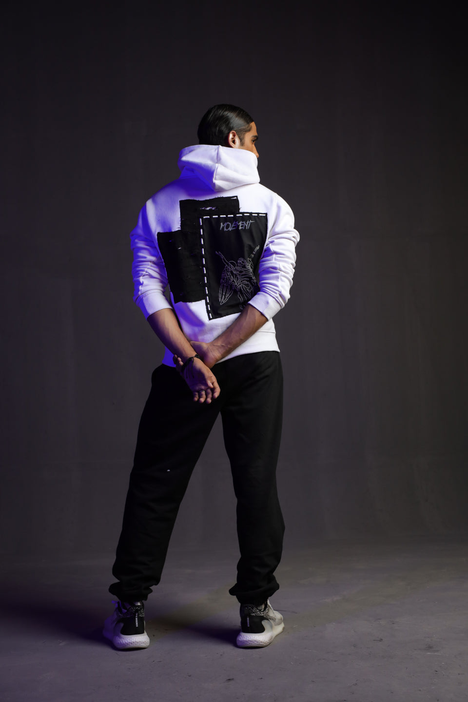 H-04: Angel hoodie White