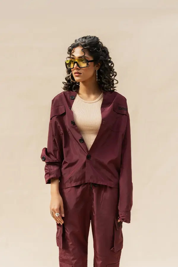 Burgundy Cordset
