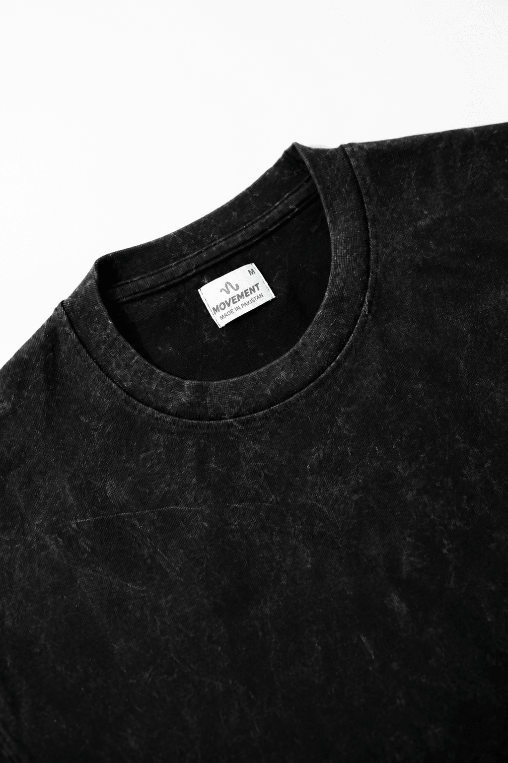 Basic Acid Wash Tee (Black)