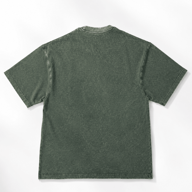 Basic Acid Wash Tee (Green) - Movement Store