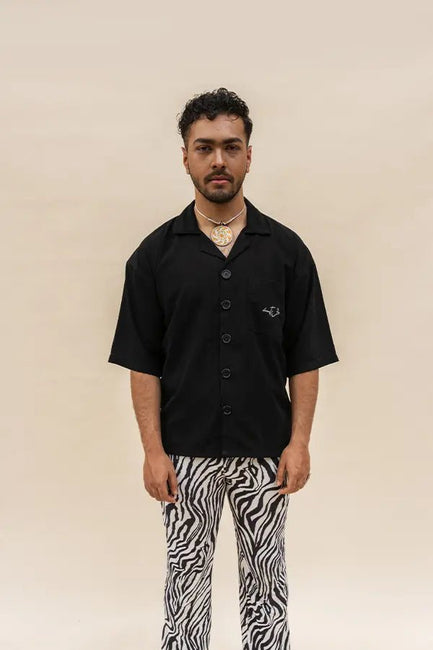 Charcoal Black Shirt - Movement Store