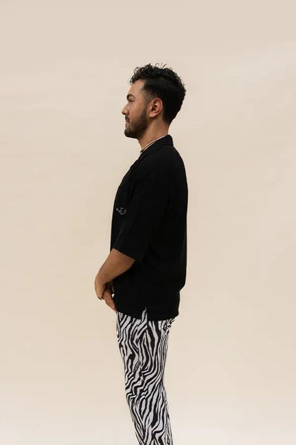 Charcoal Black Shirt - Movement Store