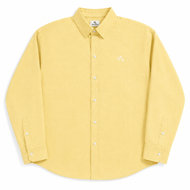 Coastal Breeze Shirt (Butter Yellow) - Movement Store