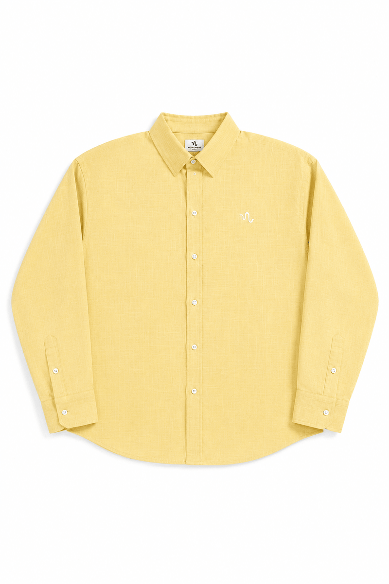 Coastal Breeze Shirt (Butter Yellow)