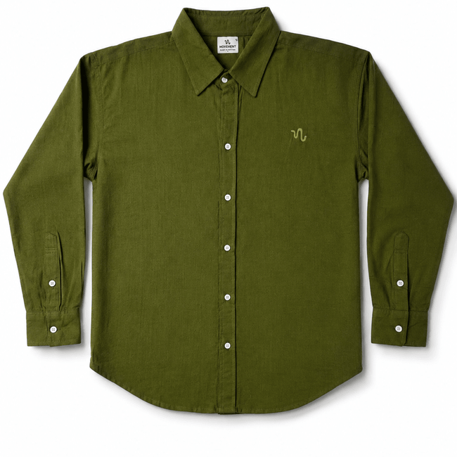 Coastal Breeze Shirt (Dark Green) - Movement Store