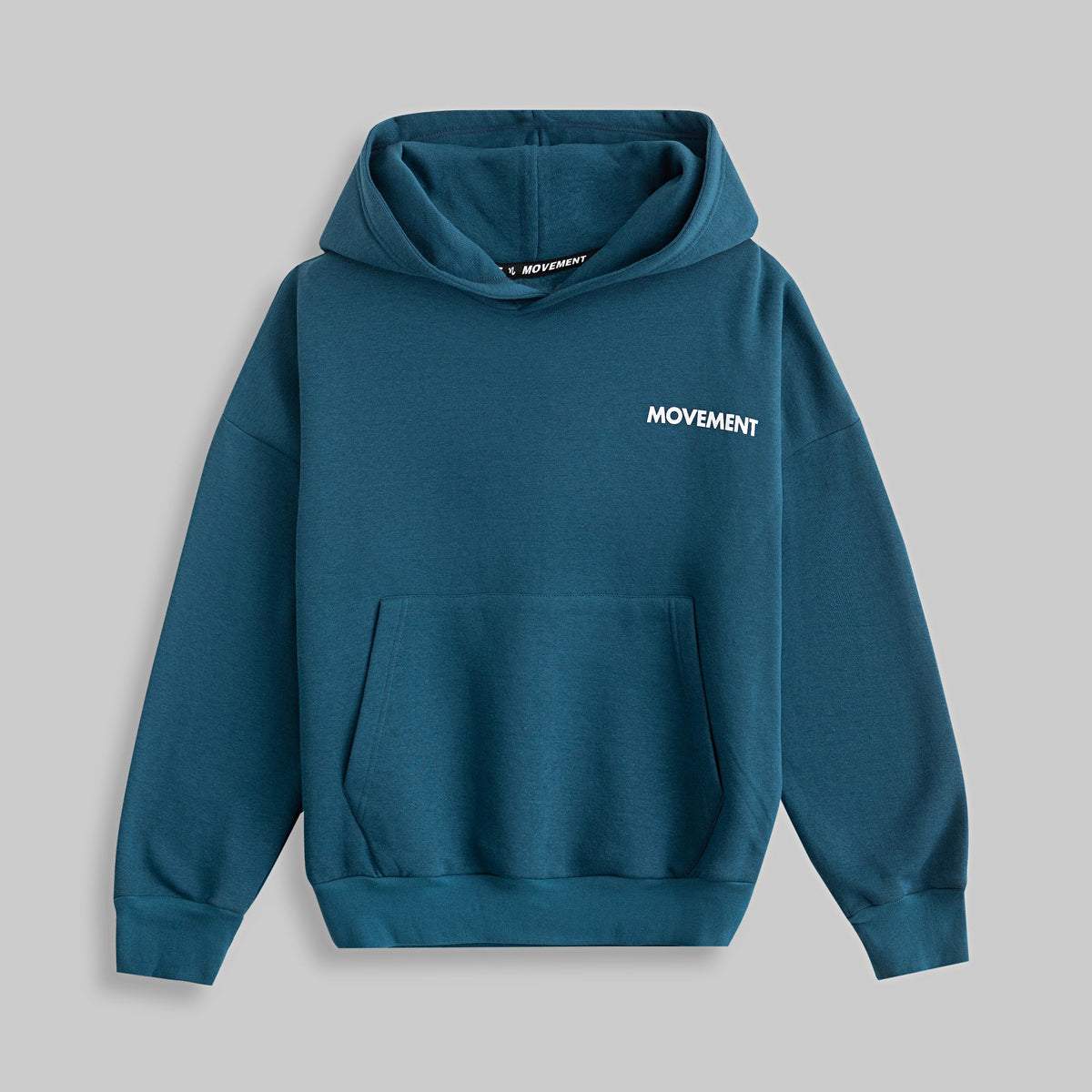 CORE ESSENTIAL HOODIE TEAL