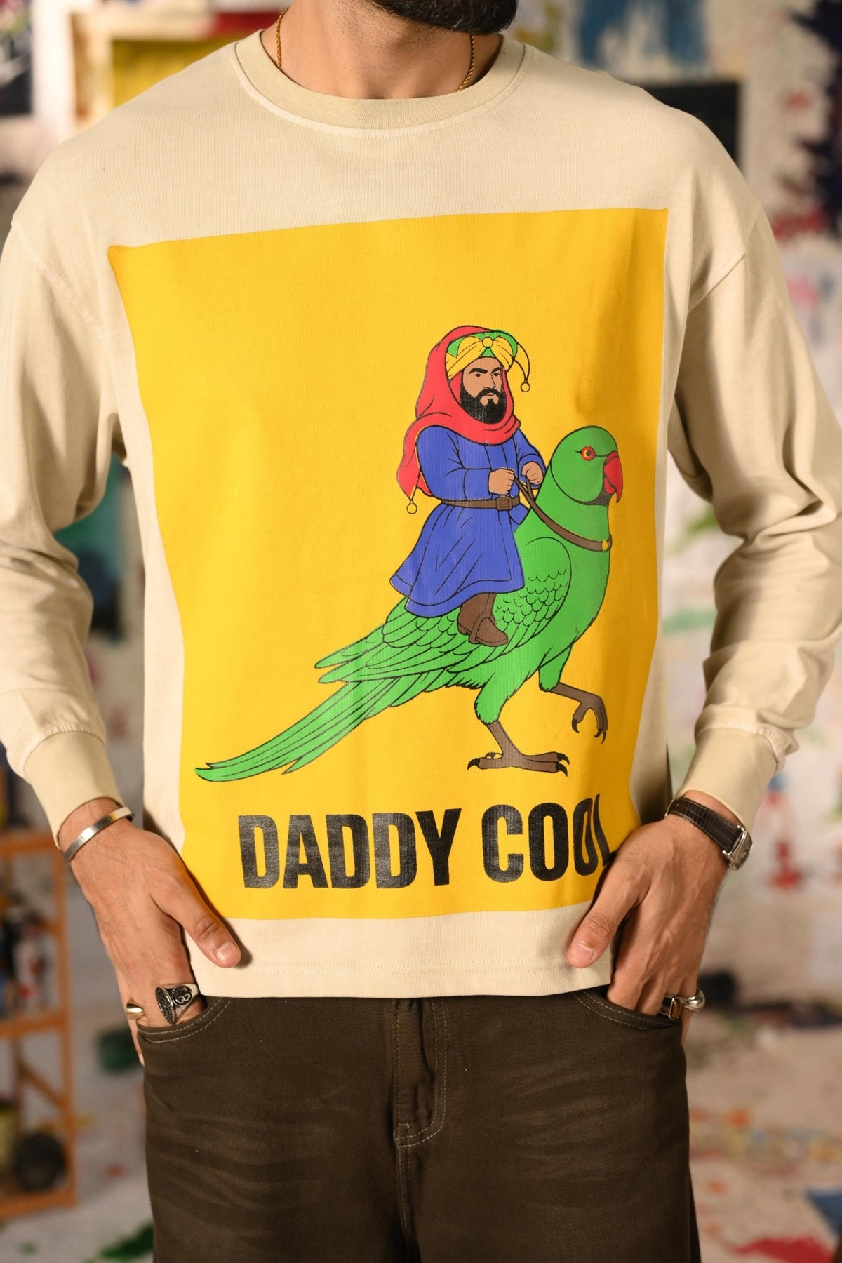DC-003 THE PARROT KING SWEATSHIRT