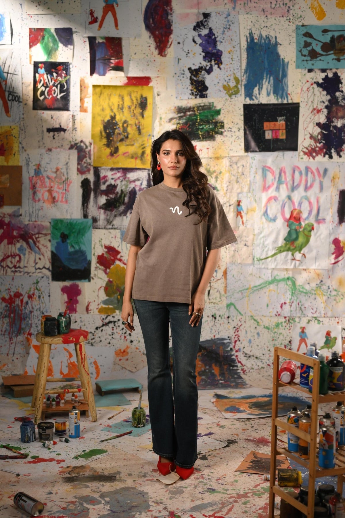 DC-006. BRUSH STROKE TEE