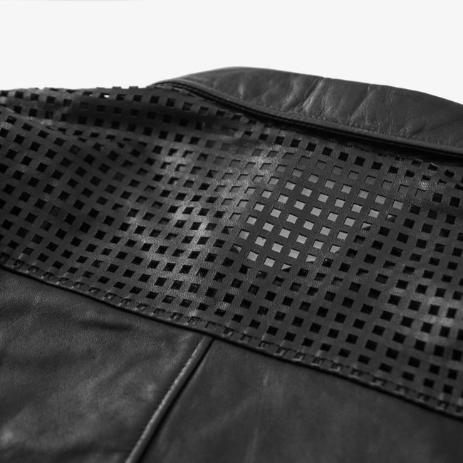 EXODUS Dark Tan Leather Jacket - Movement Store