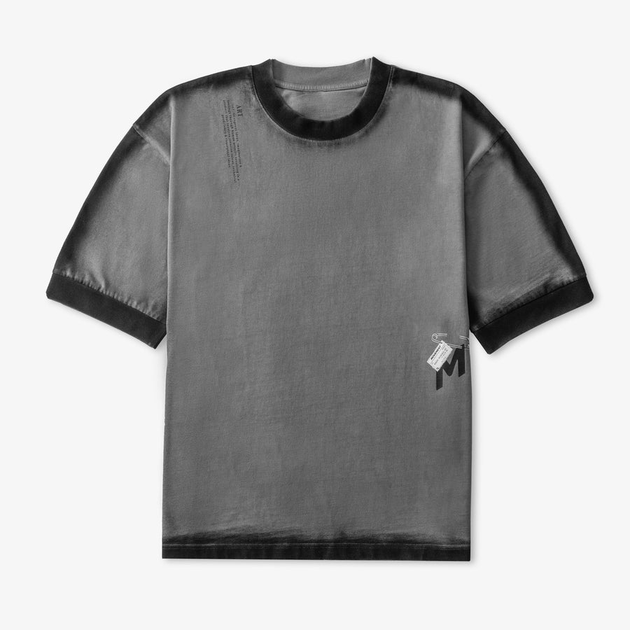 EXODUS Grey Black Tee