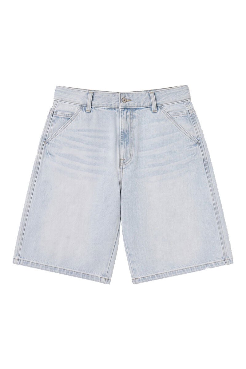 Ice Wash Denim Shorts